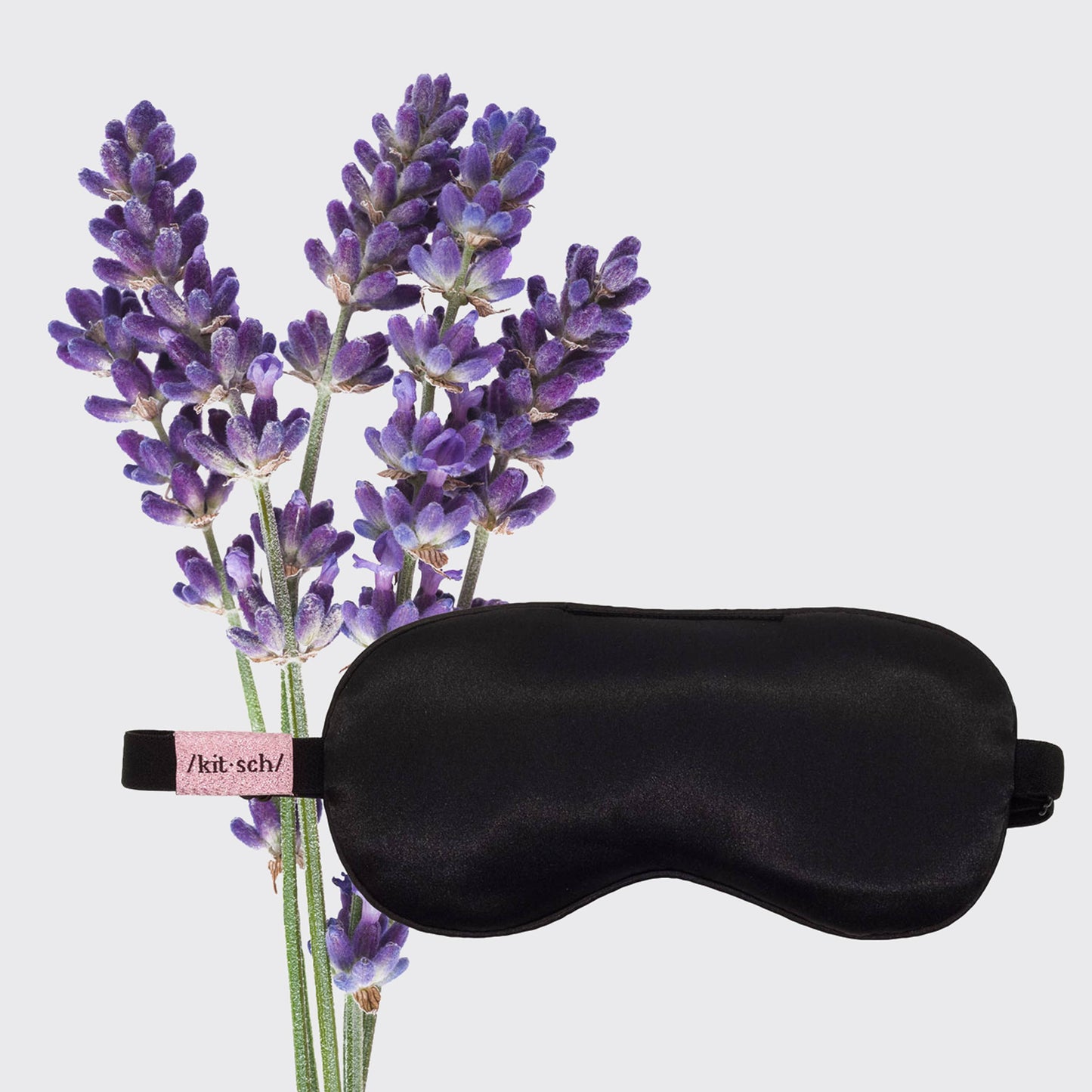 CC The Lavender Weighted Satin Eye Mask