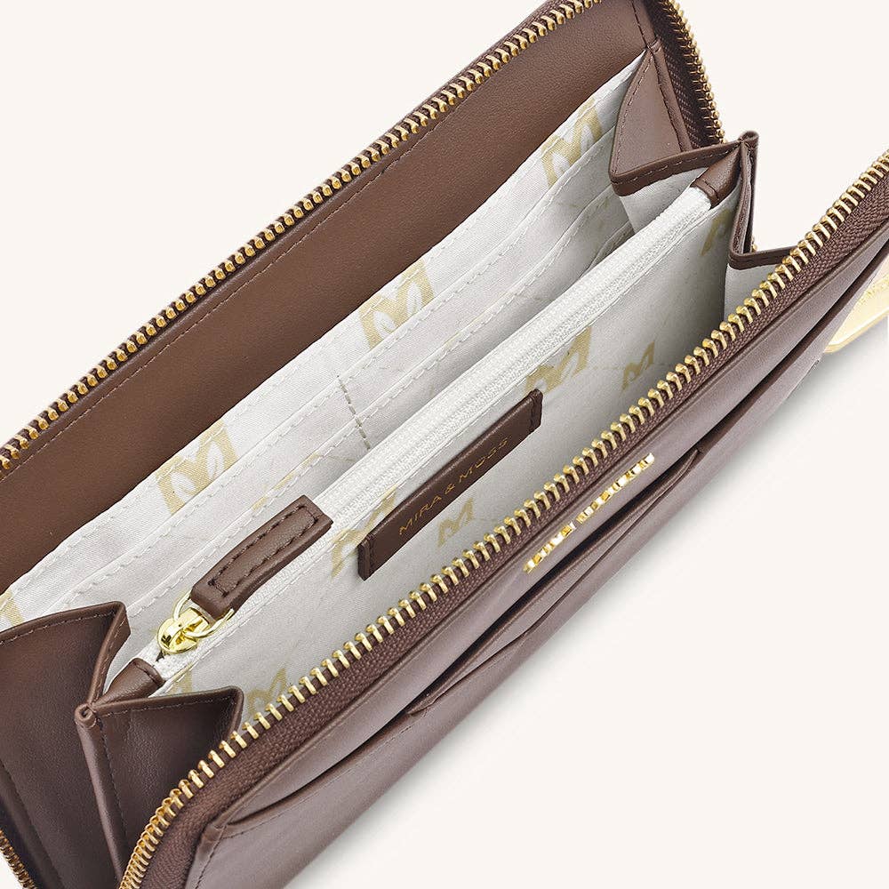 CC Mira & Moss Corrine Long Wallet - Chocolate Latte 00120