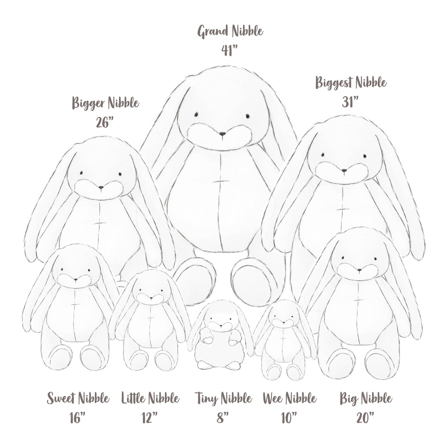 Tiny Cream Nibble Bunny