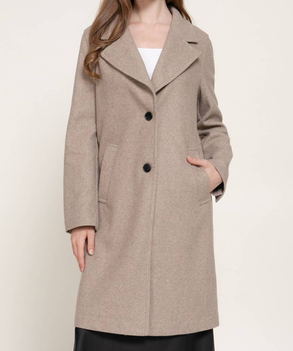 Soft Longline Coat 2927