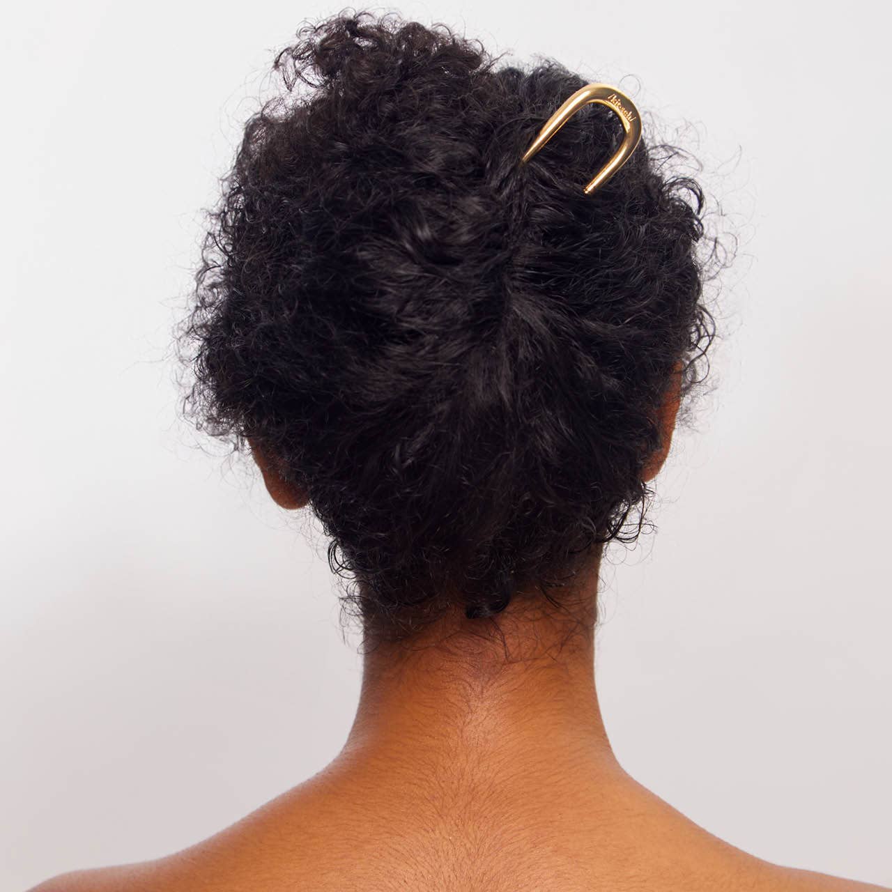 CC Metal French Hair Pin - Gold