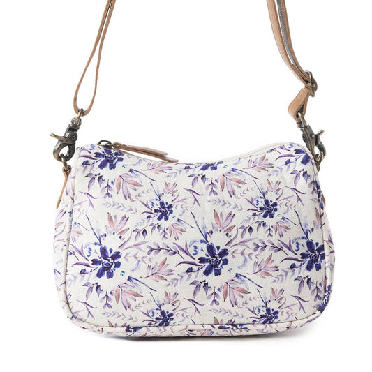 CC Cottage Rose Crossbody Bag In Purple 11823