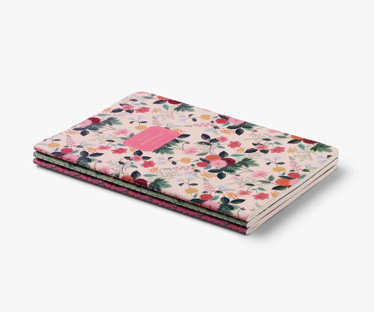 GB Assorted Set of 3 Dahlia Notebooks
