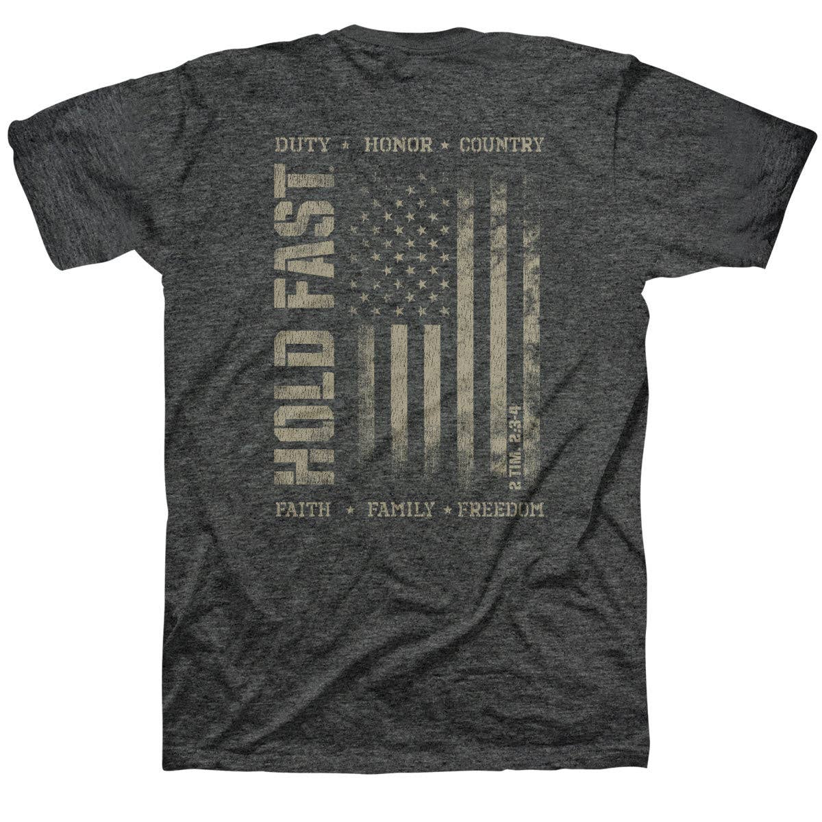 Hold Fast Mens T-Shirt Duty & Honor