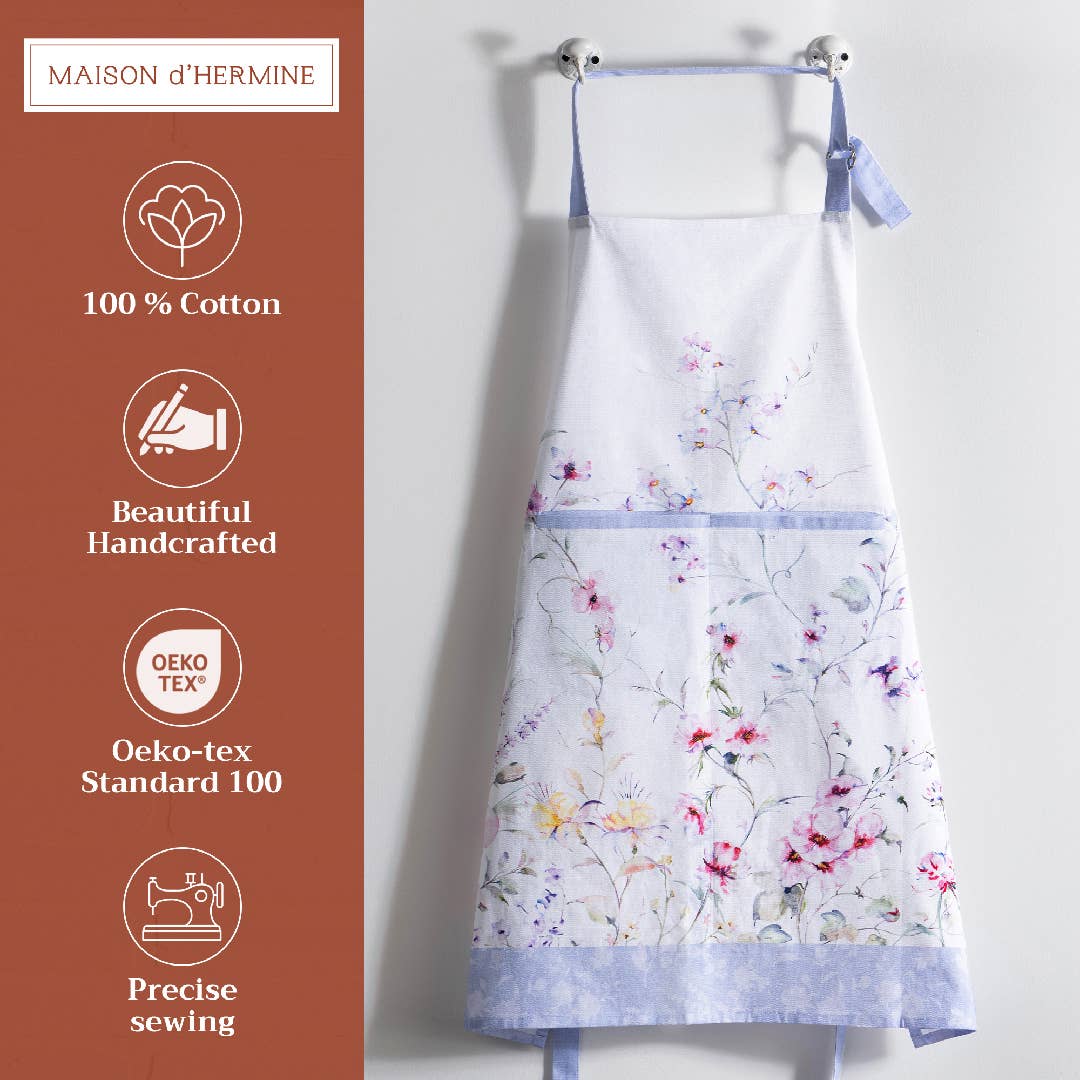 Apron 100% Cotton - Summer Floral