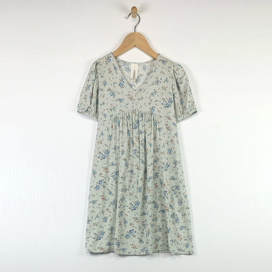 Pale Blue Rayon Crepe Dress GIRLS