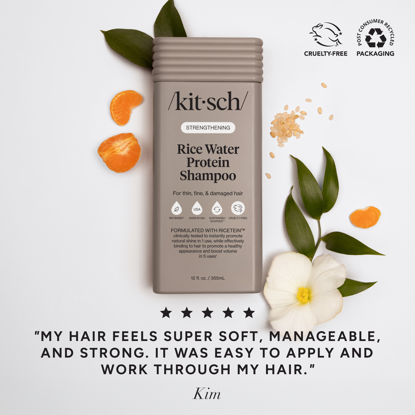 CC Strengthening Rice Water Shampoo