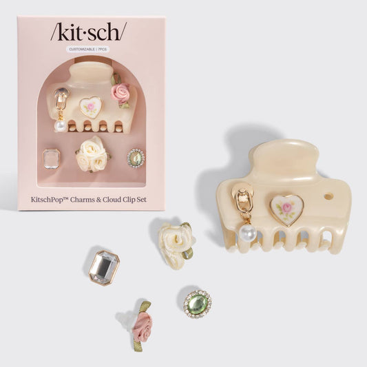 CC KitschPop Cloud Clip 7pc Set Vintage - Pearlized Cream