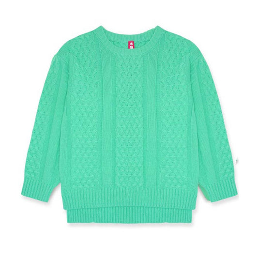 Toddlers Chunky Knit Pullover Sweater Girls 2T-4T 472