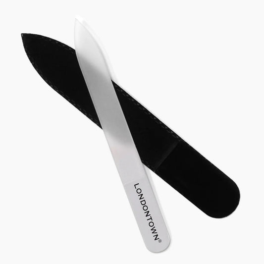 Londontown Clear Glass Nail File