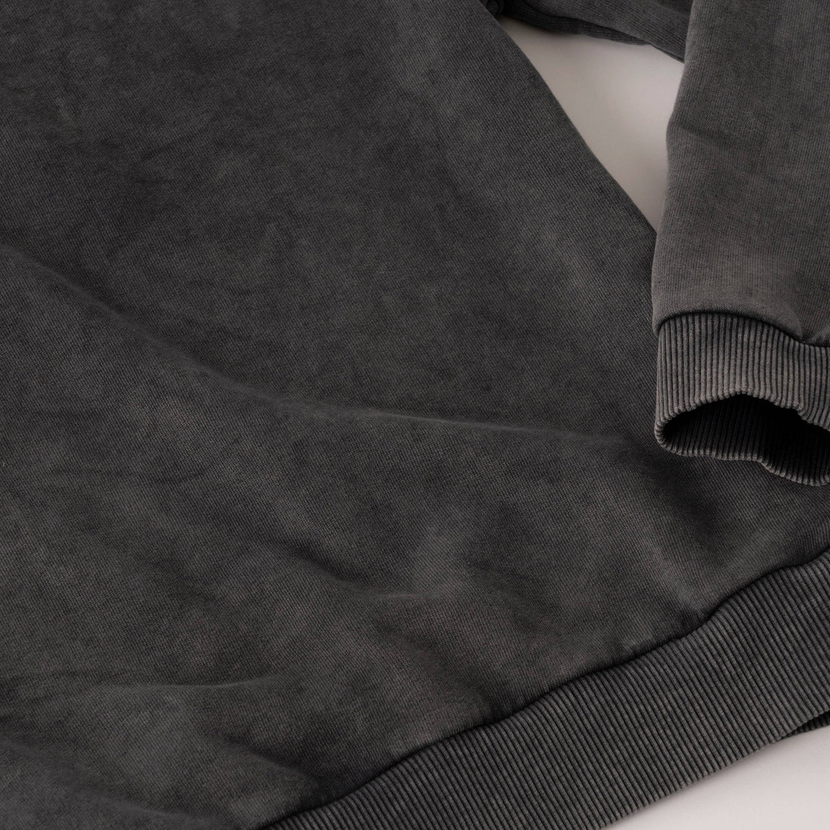 Black Garment Dyed Crew Sweatshirt Boys 314