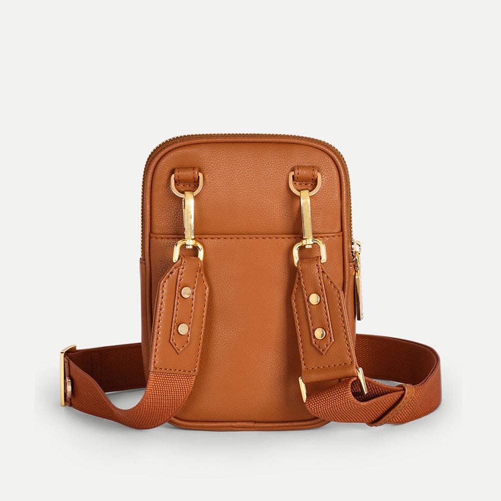 CC Mira & Moss Iris Mini-Crossbody Bag - Tan 00118