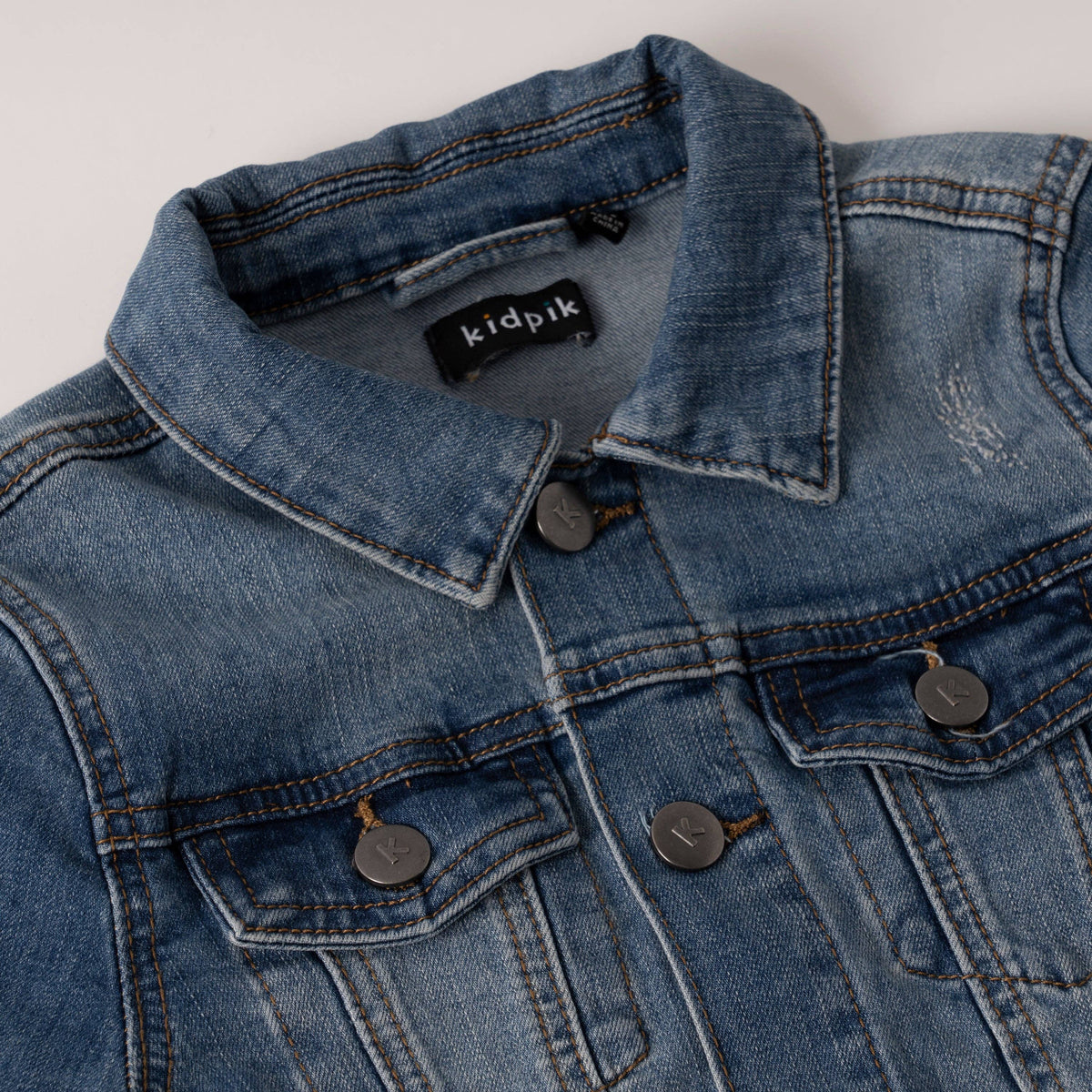Medium Wash Denim Jacket Boys 319