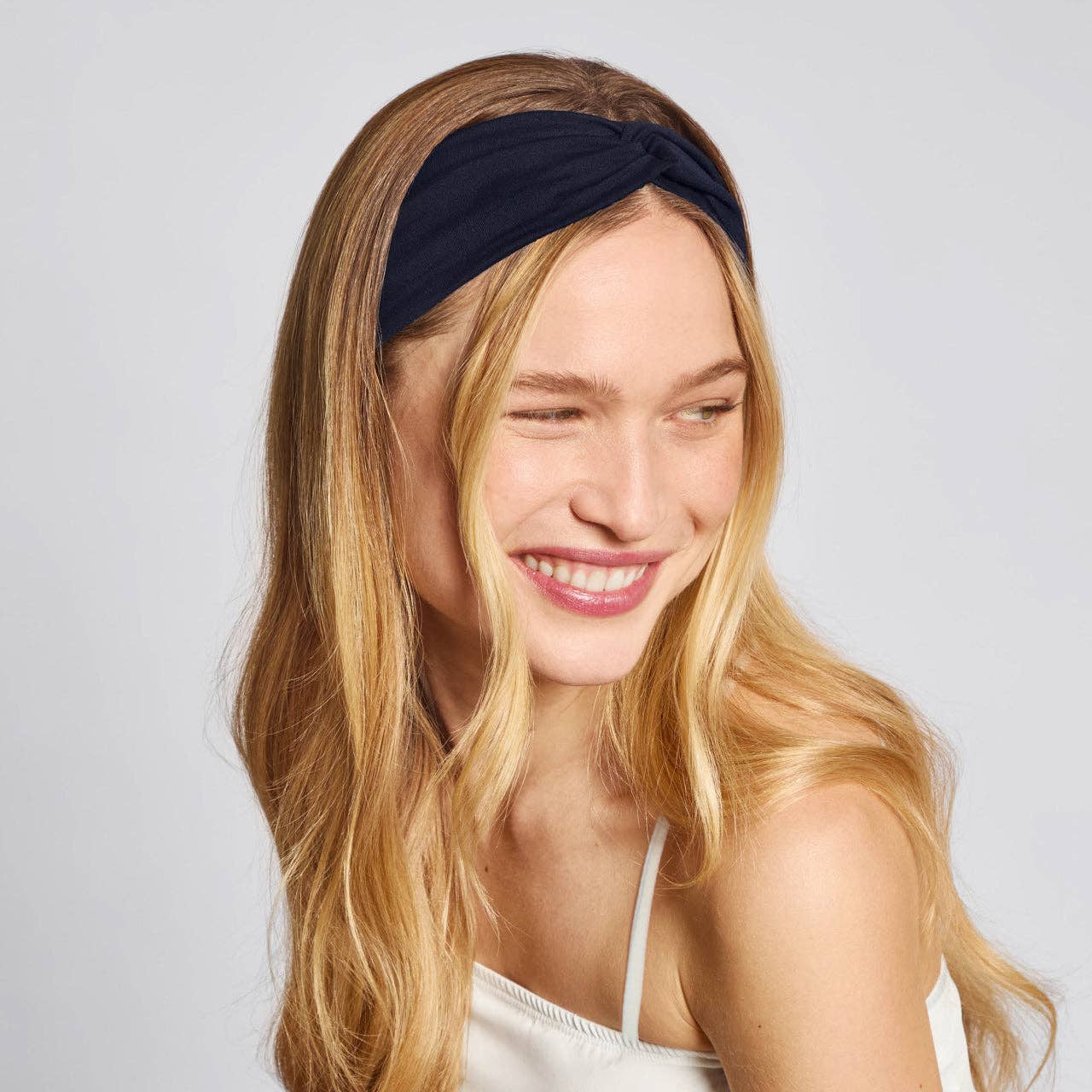CC Recycled Fabric Wide Twist Headbands 2pc Set -Garden Bouquet