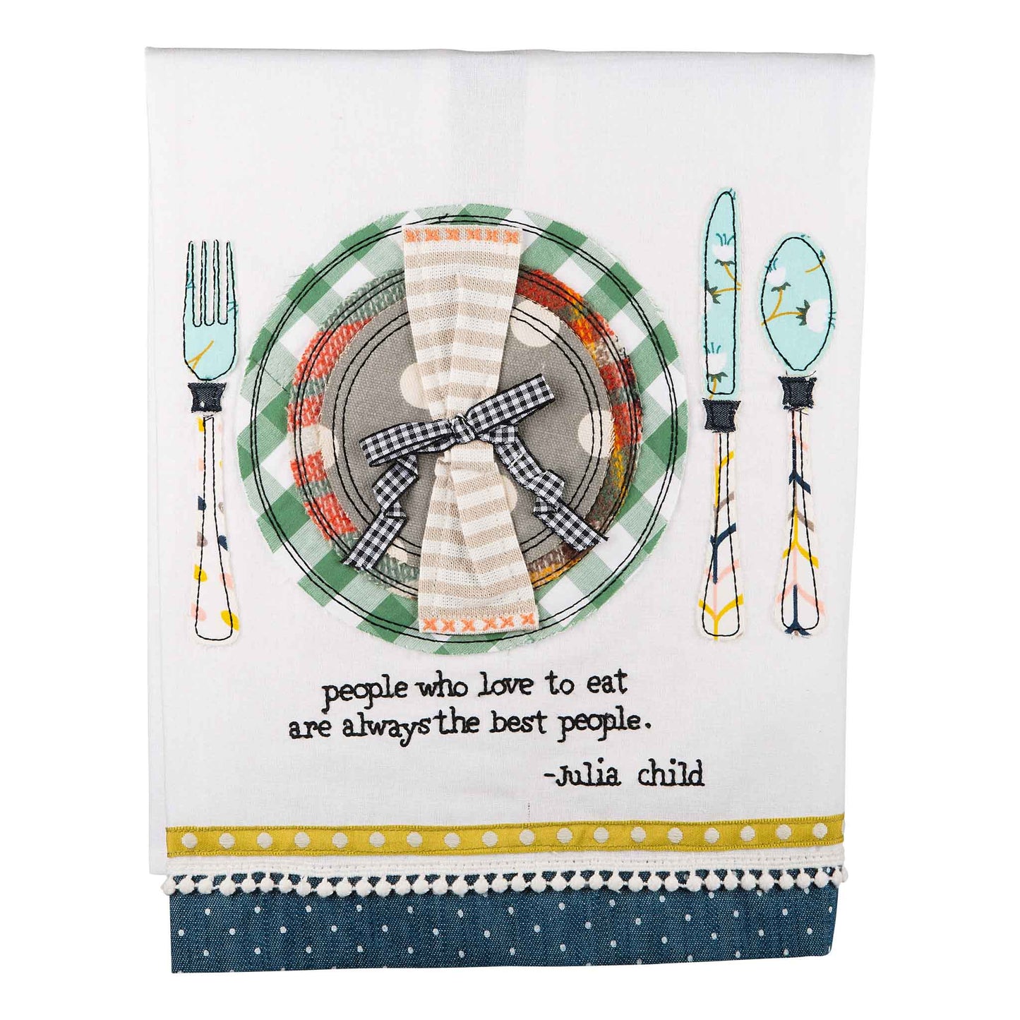 People who love to Eat Tea Towel