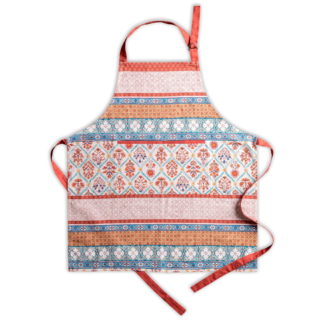 Romane Cotton Apron - Gifts for Thanksgiving / Fall