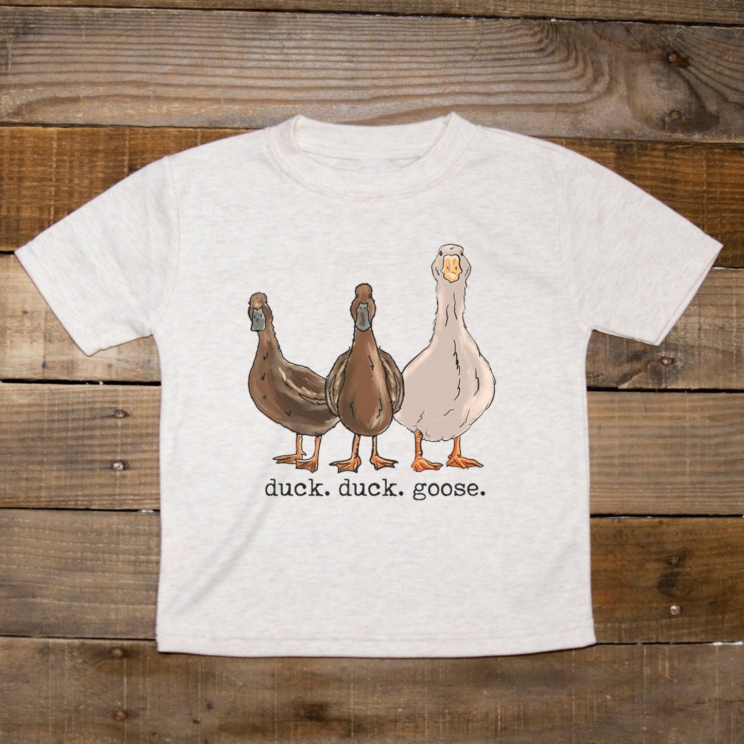 Duck Duck Goose Farm Kids Tee