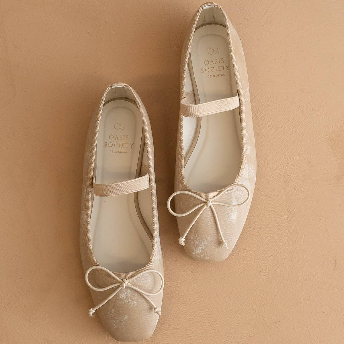 The Studio Ballet Flat - Beige Pointe Ballet Shoe
