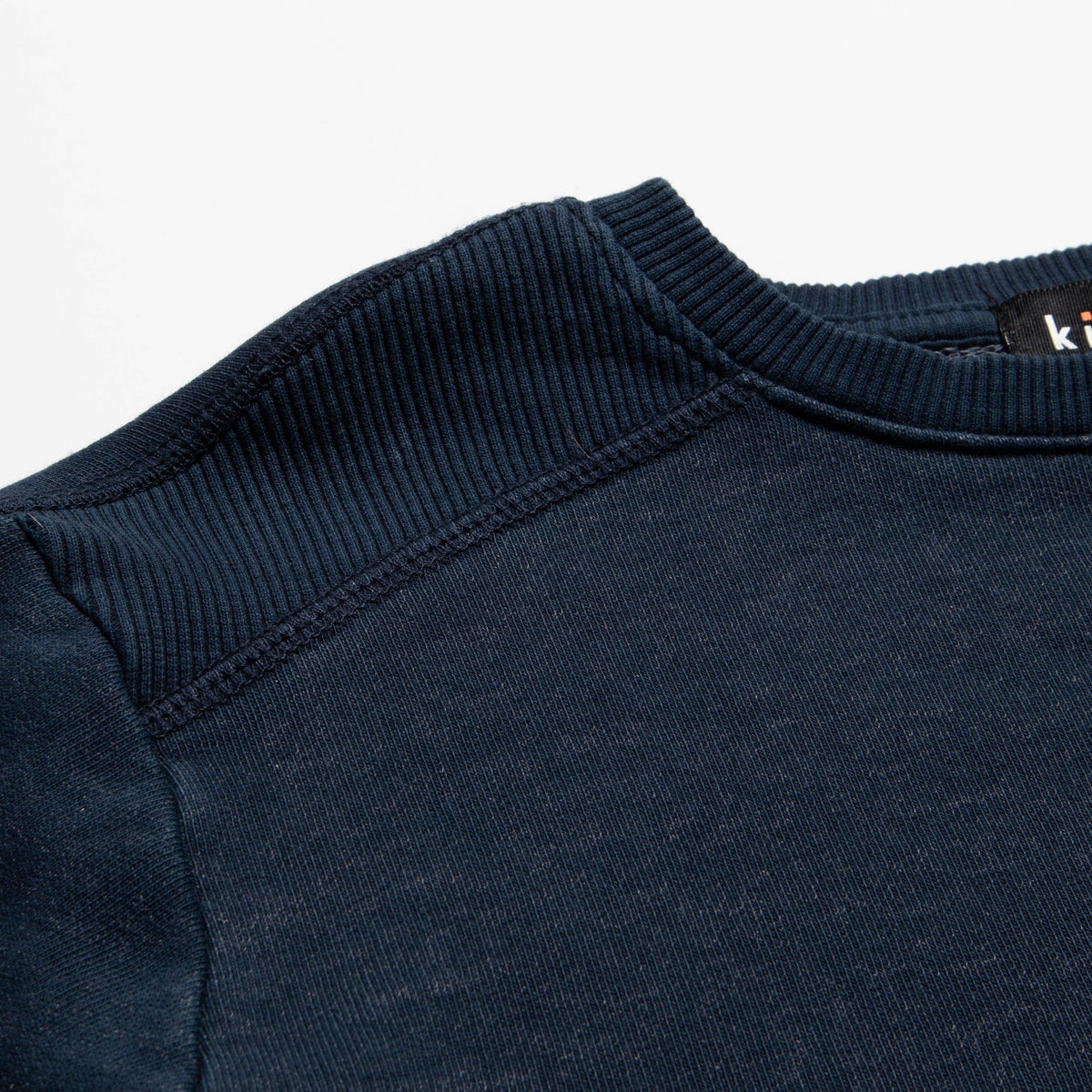 Navy Garment Dyed Crew Sweatshirt 315