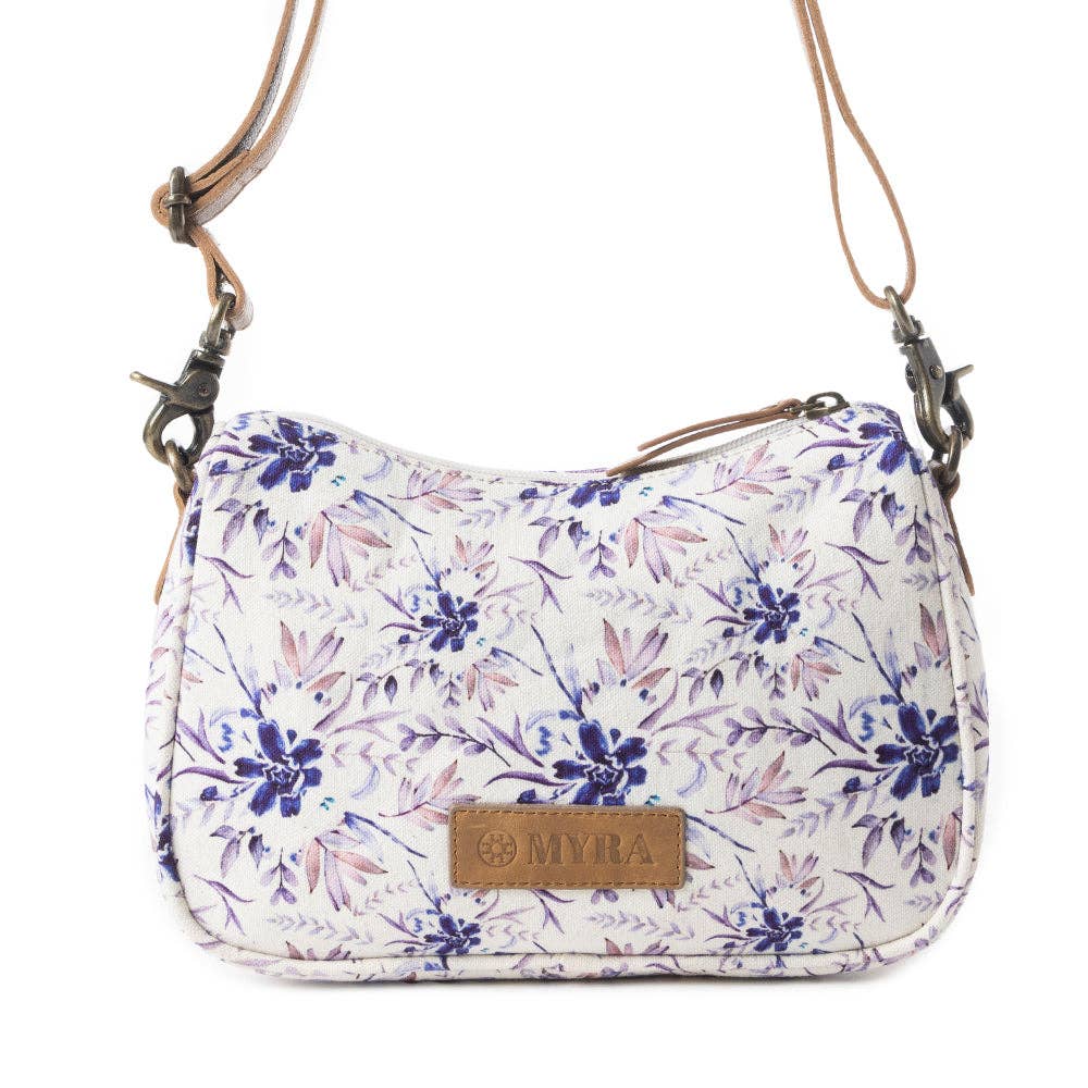 CC Cottage Rose Crossbody Bag In Purple 11823