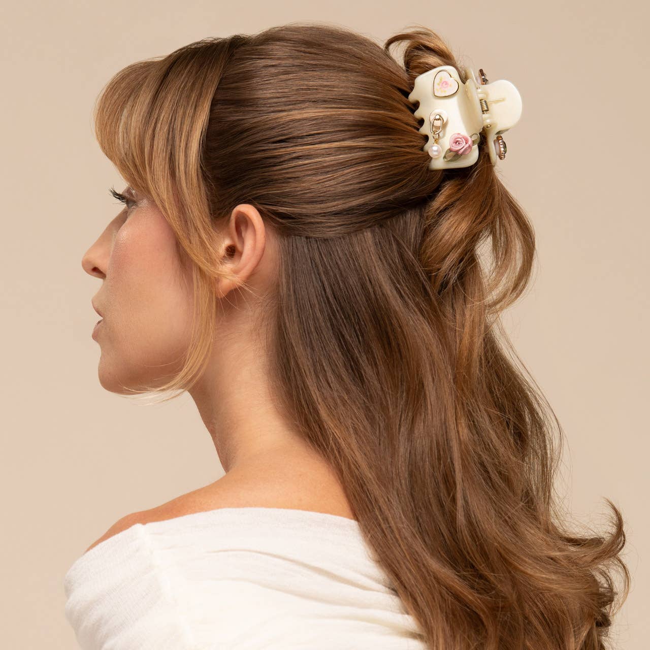 CC KitschPop Cloud Clip 7pc Set Vintage - Pearlized Cream