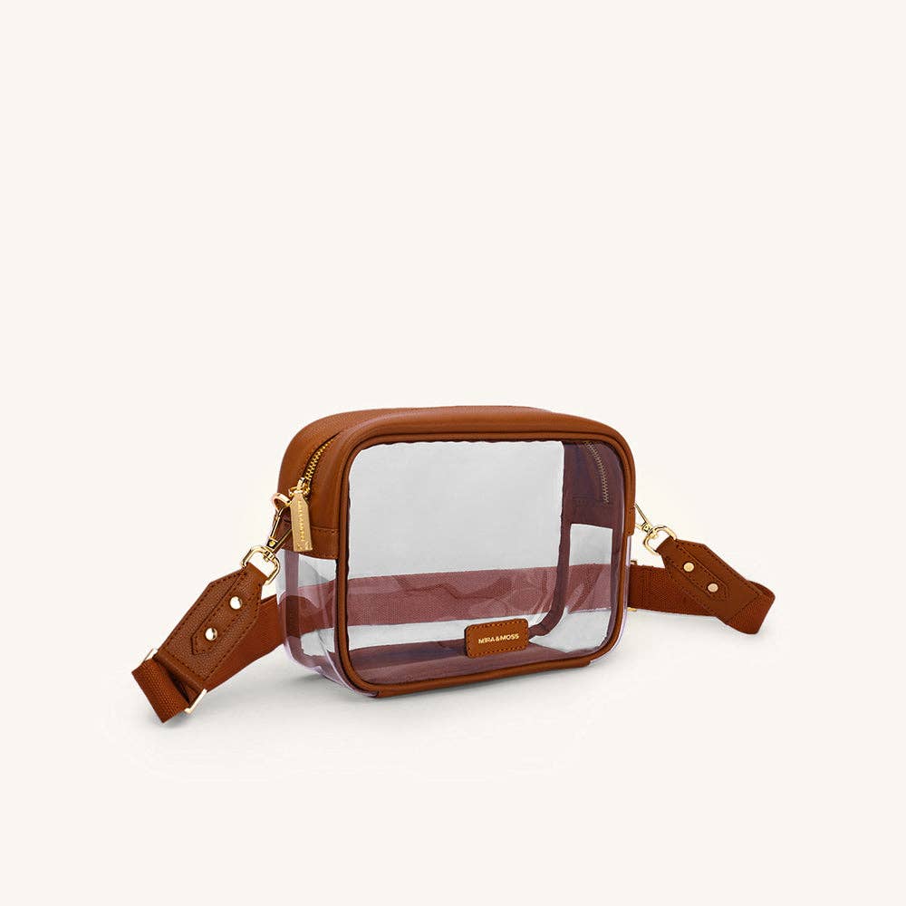 CC Mira & Moss Cleo Clear Bag - Tan 00094