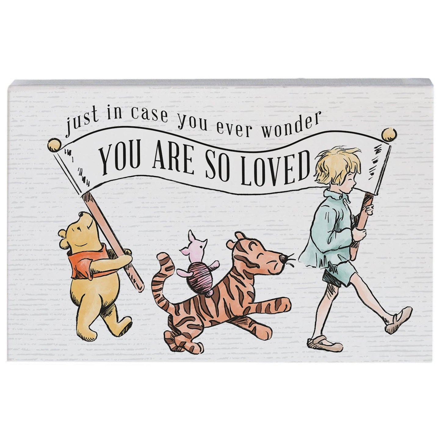 You Are So Loved Pooh Sign