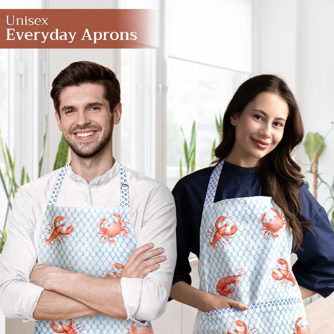 Apron 100% Cotton - Lobster Love