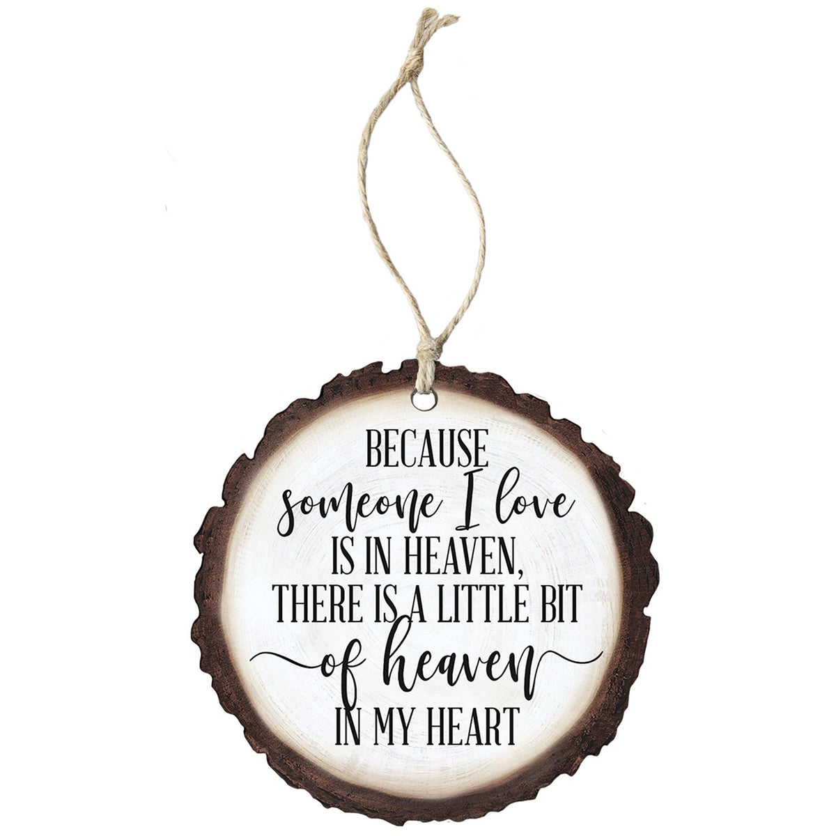 Someone I Love B&W Ornament