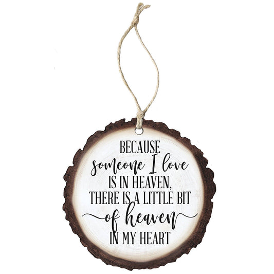 Someone I Love B&W Ornament