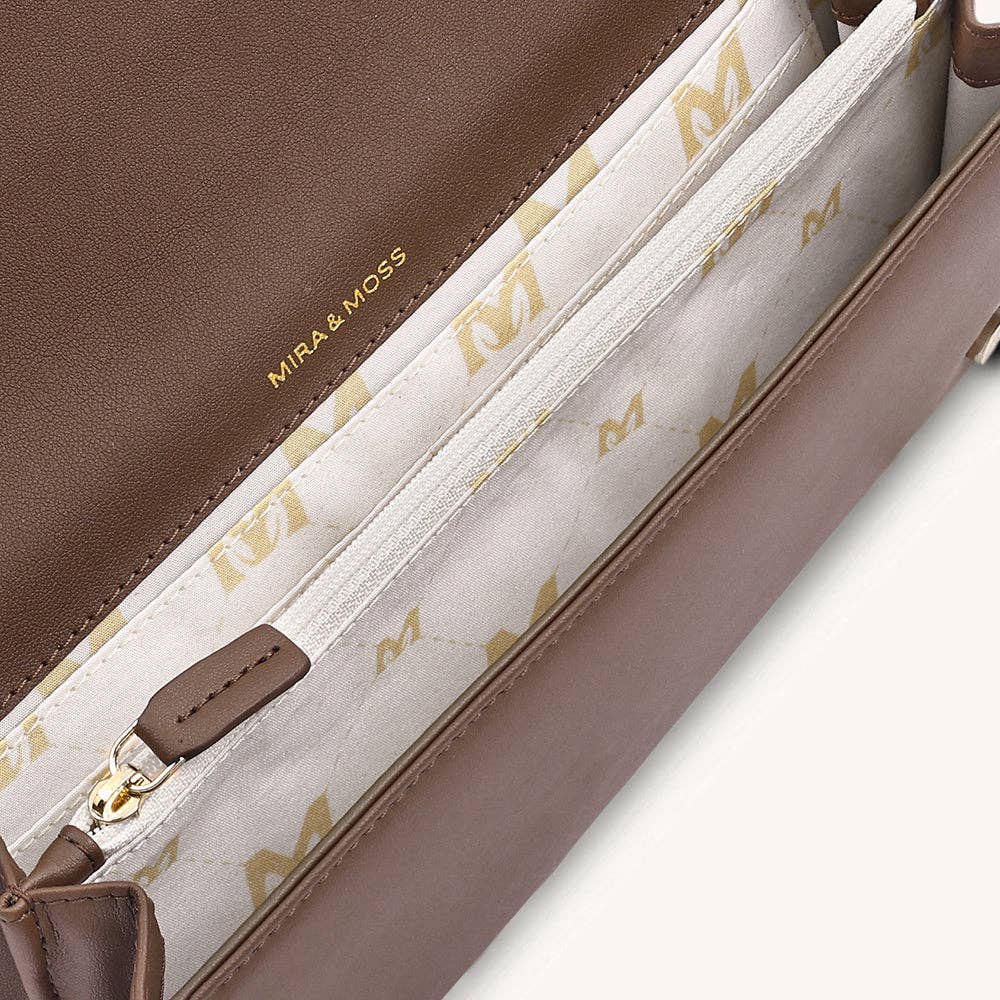 CC Mira & Moss Delphine Crossbody Bag - Chocolate Latte 00046
