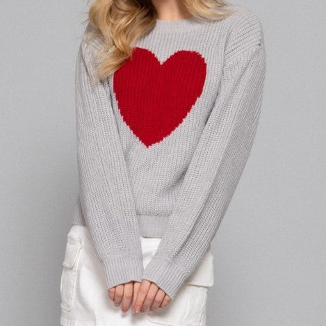 PS, I Love You Sweater Red Heart