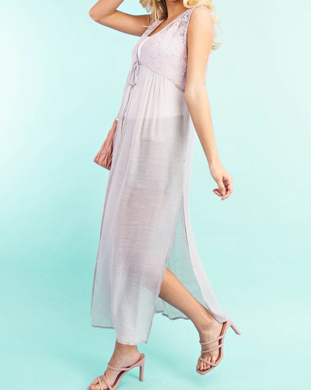 Dreaming of You Lace Duster