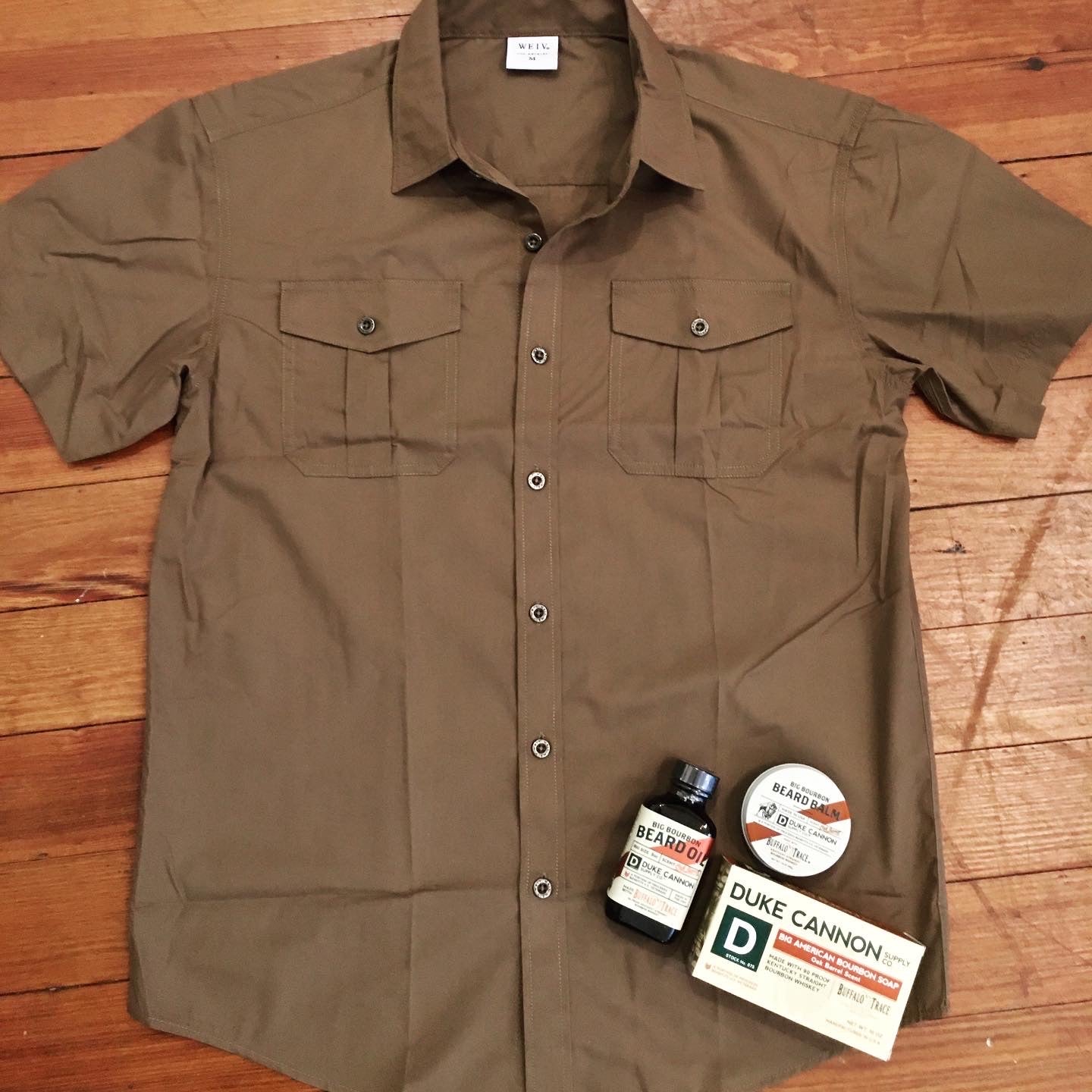 Clark Kent Standard Button Up in Timber MEN 229