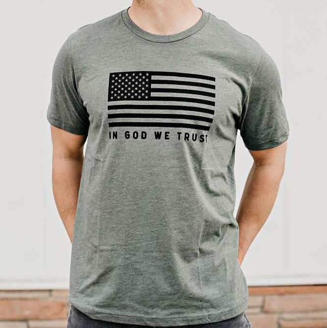 In God We Trust Graphic Tee MEN