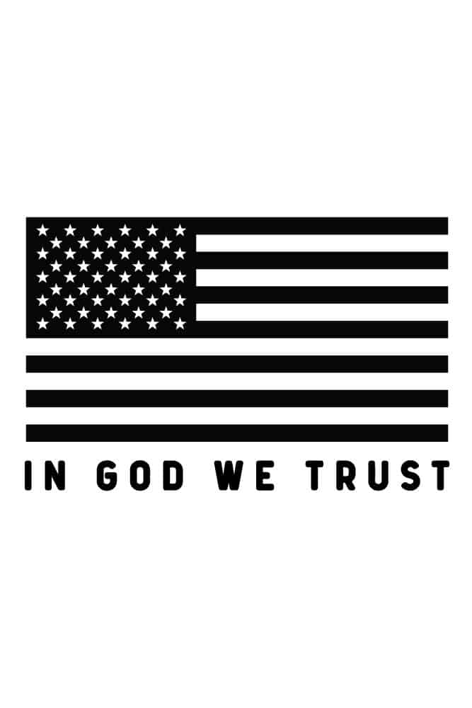 In God We Trust Graphic Tee MEN