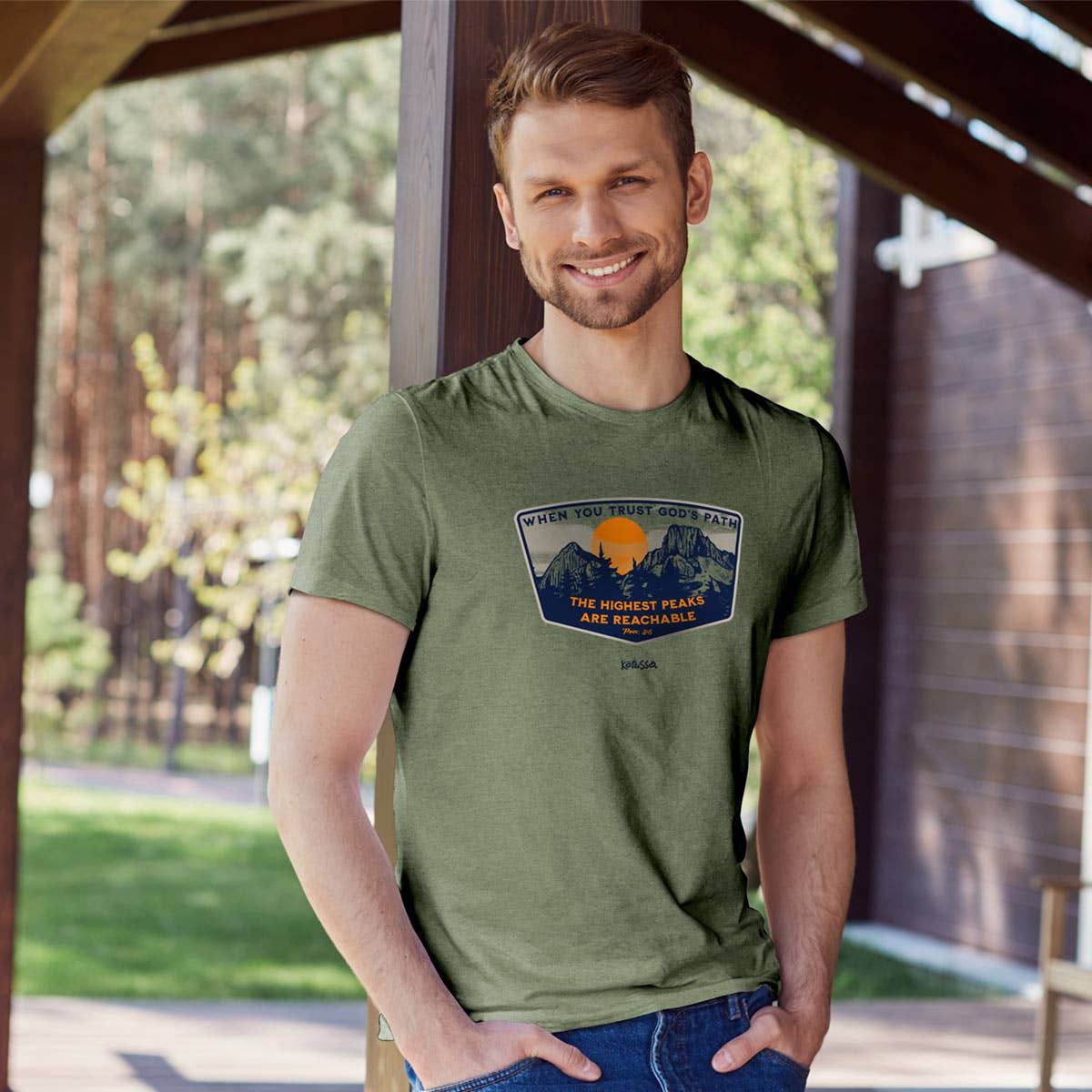 Kerusso Christian T-Shirt God's Path MEN
