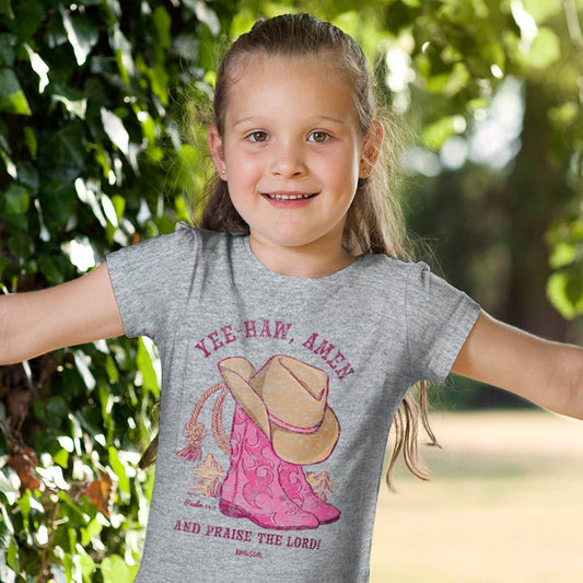Kerusso Kids T-Shirt Yee Haw GIRLS Tee