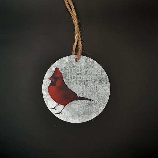 Cardinals Appear When Angels are Near Ornament