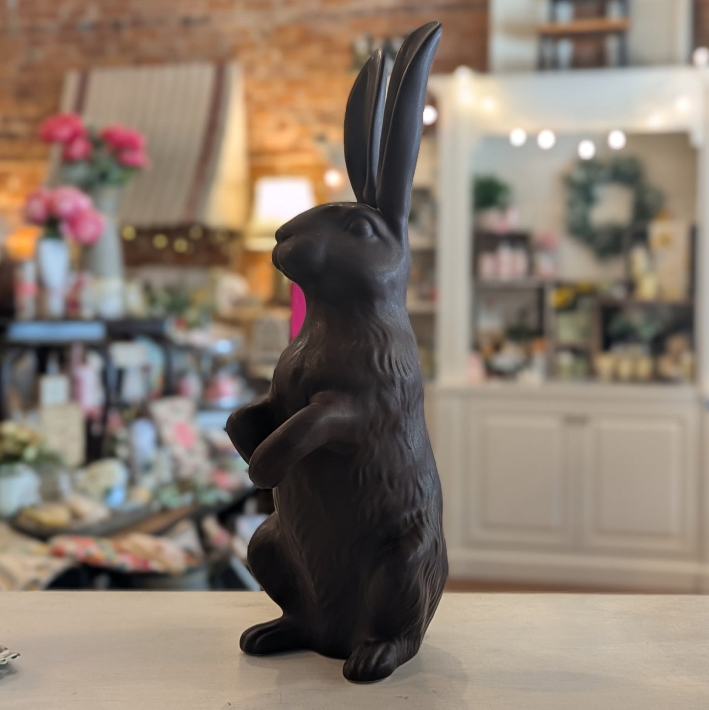 Hudson Grace Brown Ceramic Bunny