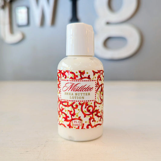 2oz Shea Butter Lotion - Mistletoe
