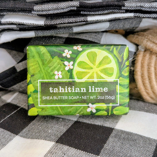 2oz Fresh Fruit Soap - Tahitian Lime