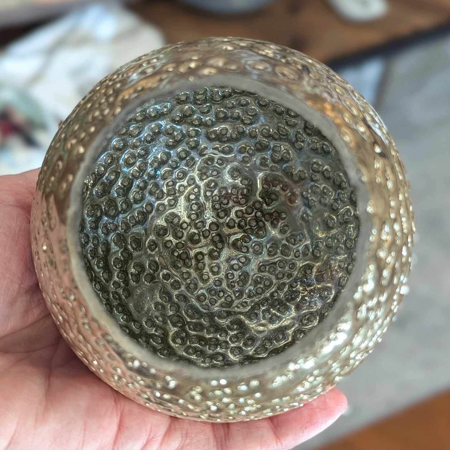 Aurelia Mercury Glass Votive Holder