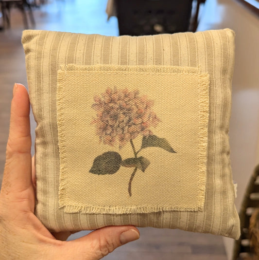 Decorative Pillow with Flower (varies)