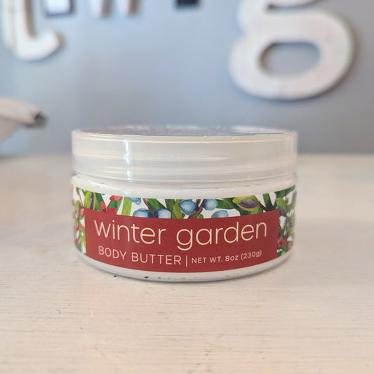 8oz Body Butter - Winter Garden