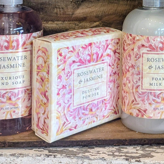 4oz Dusting Powder - Rosewater & Jasmine