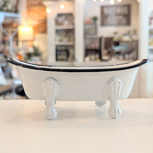 Bathtub Soap Dish - White
