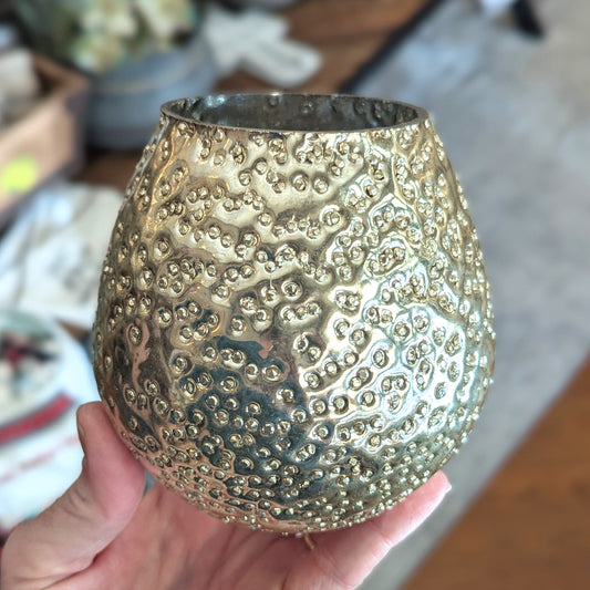 Aurelia Mercury Glass Votive Holder