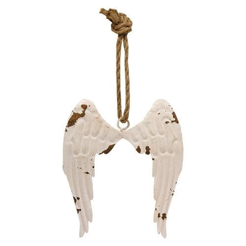 Ornament - Shabby Chic Angel Wings, Small