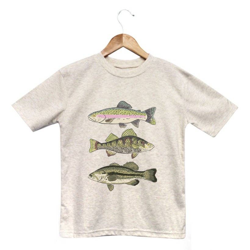 Three Fish Summer Outdoor Tee BOYS